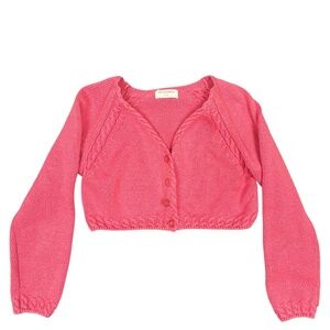 Neck & Neck Cropped Cardigan Size 6-7